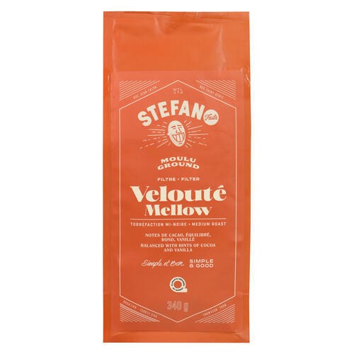 Stefano Ground Coffee Mellow Medium Roast 340 g