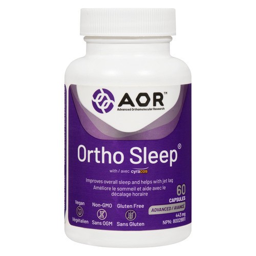 AOR Ortho Sleep Supplement 443 mg Capsules 60 Count