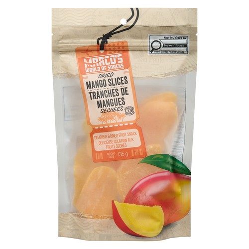 Marco's World Of Snacks Dried Mango Slices 135 g