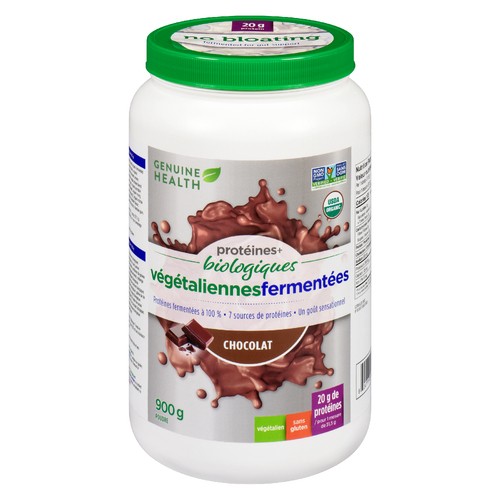 Genuine Health Vegan Organic Protein Chocolate 900 g