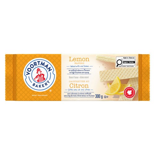 Voortman Wafers Lemon 300 g
