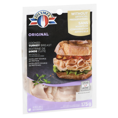 Olymel Original Cooked Turkey Breast 175 G