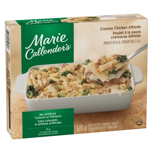 Marie Callender's Frozen Entrée Creamy Chicken Alfredo 680 g