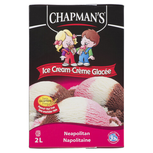 Chapman's Gluten-Free Ice Cream Neapolitan 2 L