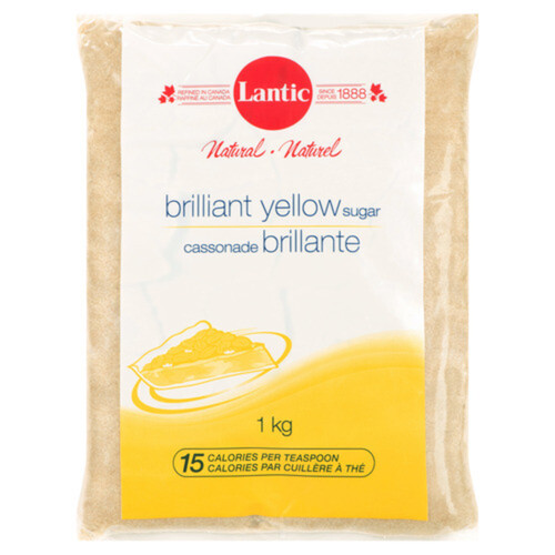 Lantic Brilliant Yellow Sugar 1 kg