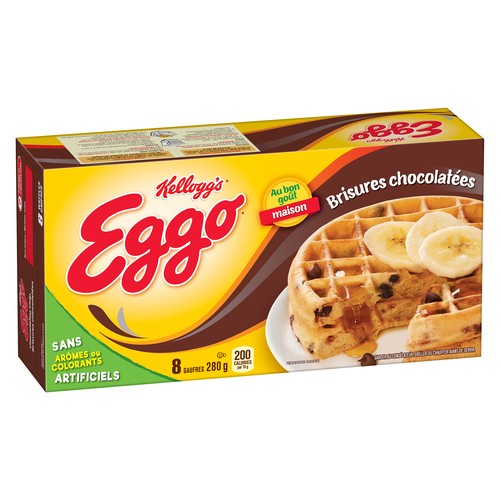 Kellogg's Eggo Gaufres aux brisures de chocolat 280 g