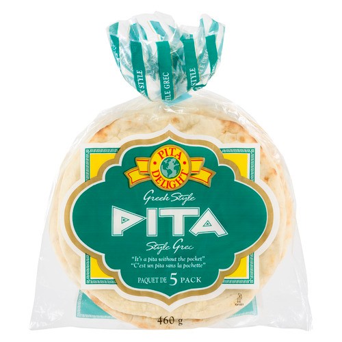 Pita Delight Pita Greek Style 460 g (frozen)