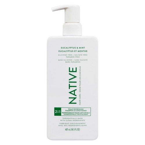Native 2 In 1 Shampoo And Conditioner Eucalyptus & Mint 487 ml
