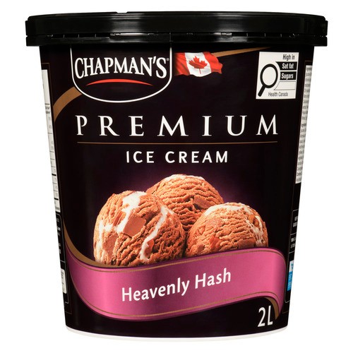 Chapman's Ice Cream Heavenly Hash 2 L