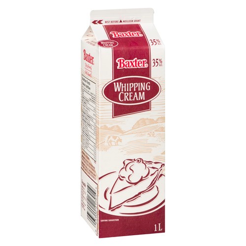 Baxter 35% Whipping Cream 1 L