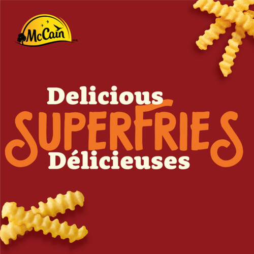 McCain Superfries Fries Crinkle Cut 650 g