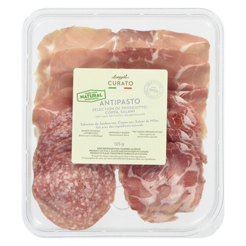 Longo's Curato Natural Antipasto Raised without Antibiotics 125 g