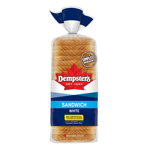 Dempster's Sandwich Bread White 675 g