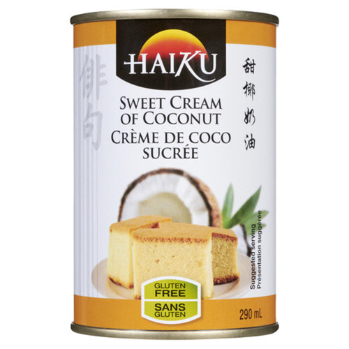 Haiku Gluten-Free Sweet Cream Of Coconut 290 ml