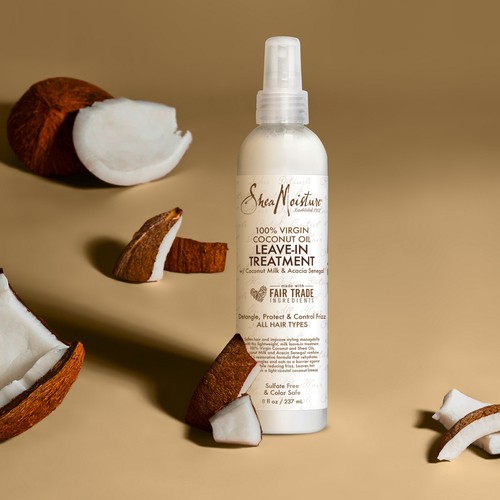 SheaMoisture Daily Hydration Leave-in Hair Treatment 100% Virgin Coconut Oil 237 ml