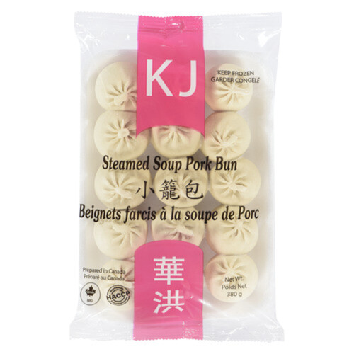 KJ Steamed Soup Pork Bun 380 g (frozen)