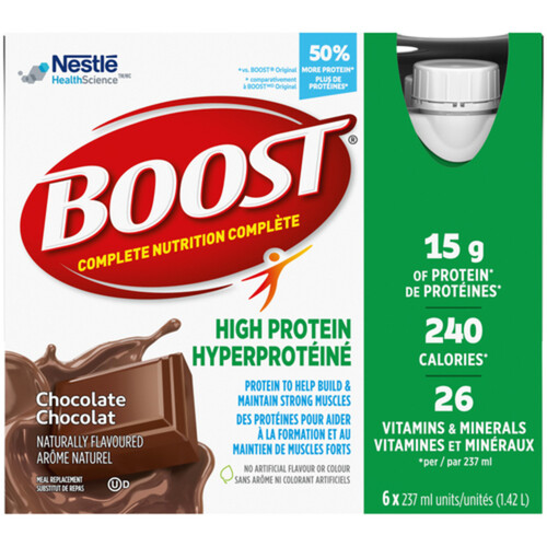 Boost High Protein Drink Chocolate 6 x 237 ml