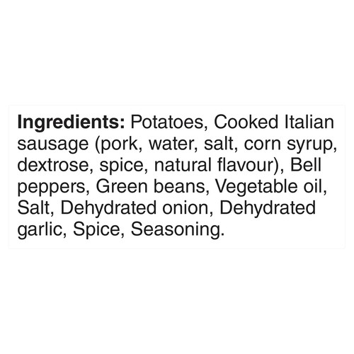 Swanson Frozen Dinner Oven Easy Meals Italian Sausage With Vegetables 879 g