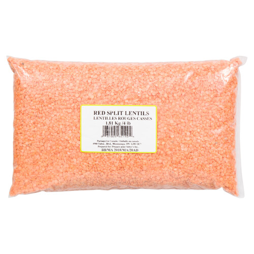 Split Red Lentils 1.81 kg