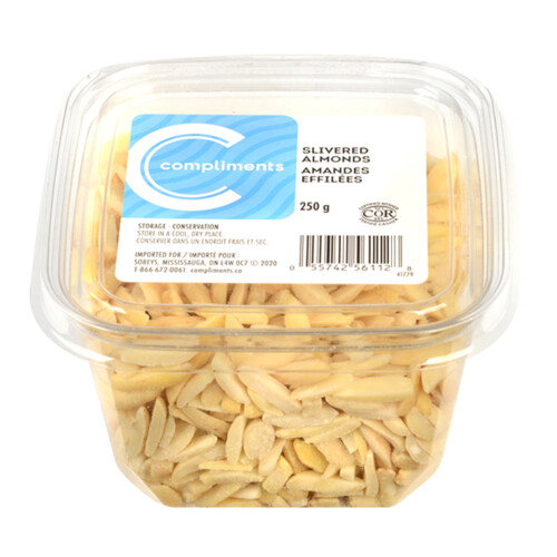 Compliments Slivered Almonds 250 g