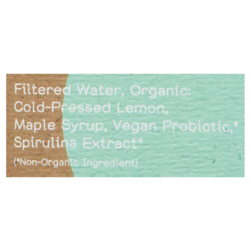 Greenhouse Organic Probiotic Drink Blue Lemonade 300 ml (bottle)