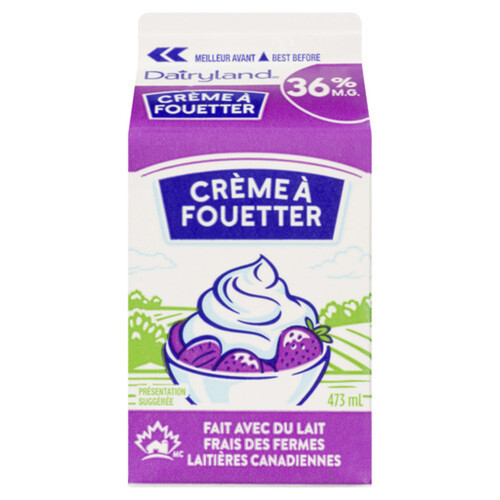 Dairyland 36 Whipping Cream 473 ml Voilà Online Groceries & Offers