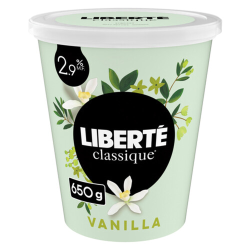 Liberté Classique 2.9% Smooth Traditional Yogurt Vanilla 650 g