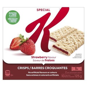 Kellogg's Special K Barres croquantes aux fraises 125 g
