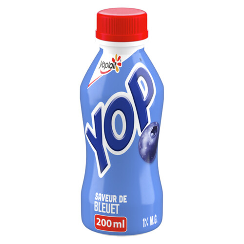 Yoplait Yop Drinkable Yogurt 1% Blueberry 200 ml