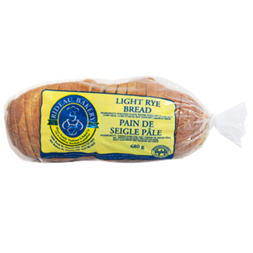 Rideau Bakery Sliced Bread Caraway Light Rye 680 g