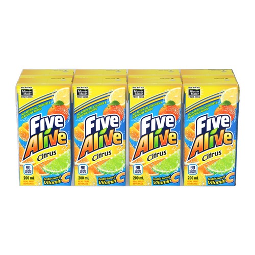 Five Alive Juice Citrus 8 x 200 ml (cartons)