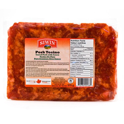 Siwin Frozen Tosino Pork 375 g
