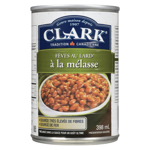 Clark Baked Beans Pork And Molasses 398 ml