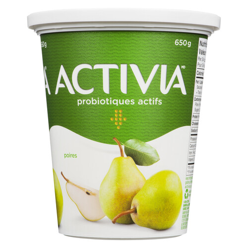 Voilà Online Grocery Delivery Activia Yogurt with Probiotics, Pear