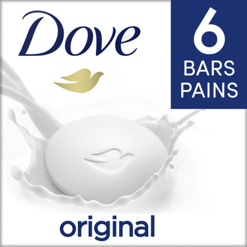 Dove Original Beauty Bar White 6 x 106 g