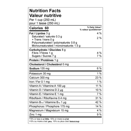 Earth's Own Almond Milk Alternative Original 1.89 L