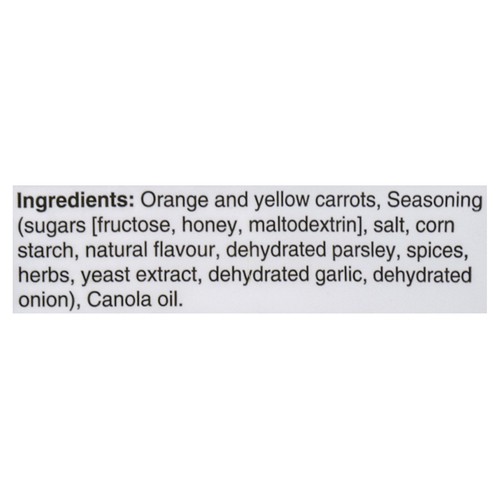 Arctic Gardens Frozen Carrot Duo Bistro Style Seasoned Honey And Herbs 580 g