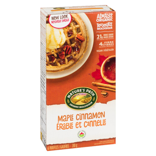 Nature's Path Frozen Waffles Maple Cinnamon 210 g 