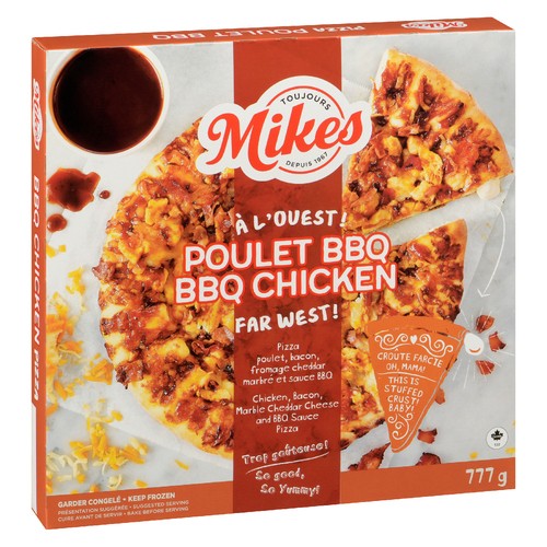Mikes Frozen Pizza Chicken BBQ 777 g