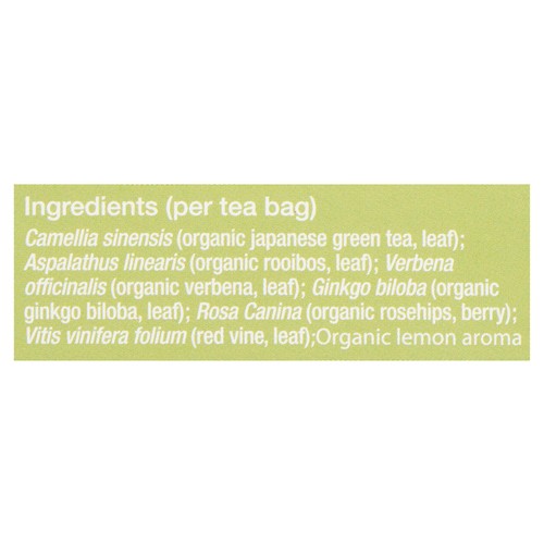 Lalma Tisane Organic Green Tea Antioxidant 16 Tea Bags 