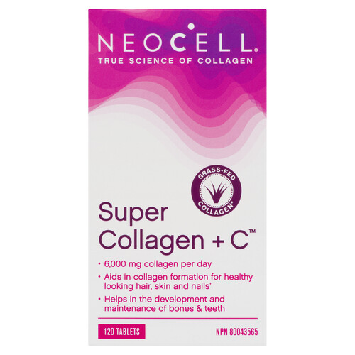 NeoCell Super Collagen +C™ Collagen Supplement Tablets 120 Count
