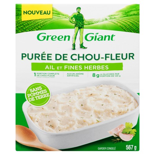 Green Giant Garlic & Herb Mashed Cauliflower 567 g (frozen)
