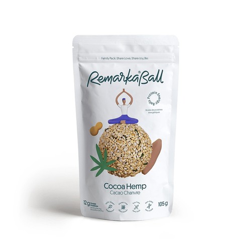 RemarkaBall Cocoa-Hemp Protein Energy Balls 105 g