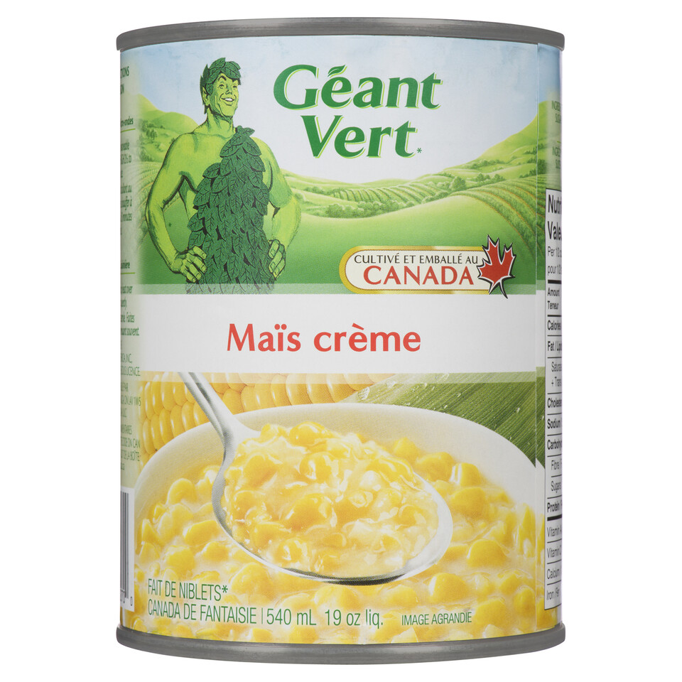 Green Giant Corn Niblets Cream Style 540 ml Voilà Online Groceries