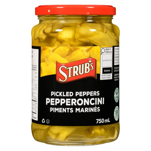 Strub's Pickled Peppers Pepperoncini 750 ml