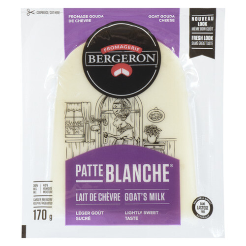 Bergeron Patte Blanche Pieces Cheese 170 g