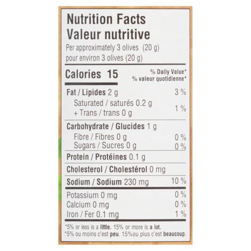 Sardo Organic Olives Green 375 ml