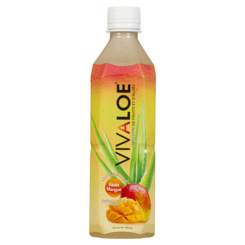 Vivaloe Aloe Mango Drink 500 ml (bottle)