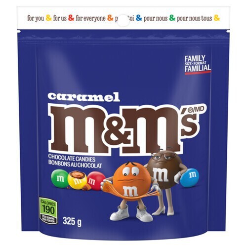 Mars Canada M&M's Chocolate Caramel 325 g