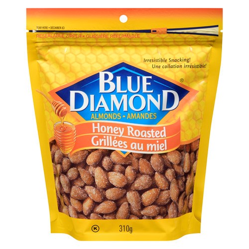 Blue Diamond Almonds Honey Roasted 310 g